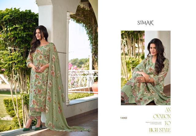 Glossy simar alfaaz dress material wholesale shops at mangalote